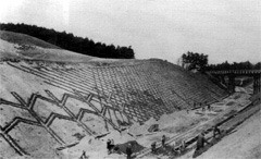 Magistrala W�glowa - budowa jednego z wykop�w na odcinku Wielki Kack - Gdynia